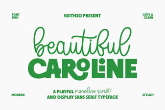 Caroline Font: Elegant Typography for Your Creative Designs