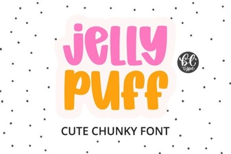 Jelly Puff Font: Creative Uses for Designers