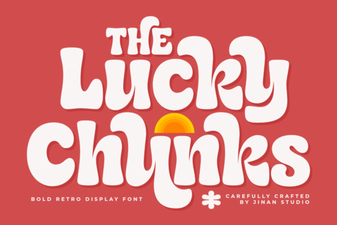 Lucky Chunks Font: a Bold & Playful Design Asset