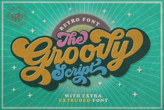 Groovy Fonts for Creative Projects & Design Ideas